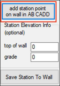 AB CADD Define Points