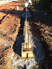 Allan Block Fence Piles Allan Block Fence Piles