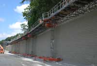 CSX Retaining Wall CSX Retaining Wall