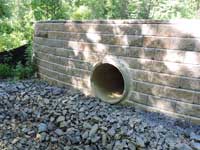 West Windsor Gardens Retaining Wall