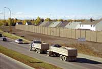 Garrison Woods Sound Barrier Fence Garrison Woods Sound Barrier Fence