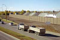 Garrison Woods Sound Barrier Fence