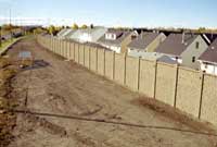 Garrison Woods Sound Barrier Fence Garrison Woods Sound Barrier Fence