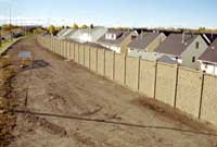 Garrison Woods Sound Barrier Fence