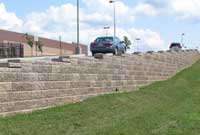 High Pointe Commons Retaining Wall