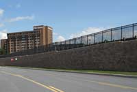 High Pointe Commons Retaining Wall