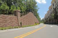 Weston Corners Retaining Wall Weston Corners Retaining Wall