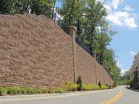 Weston Corners Retaining Wall Weston Corners Retaining Wall