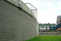 Herrick Street Bridge Retaining Wall