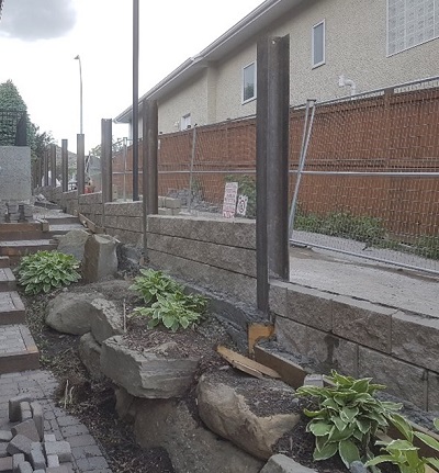 Nardei Fence In process Nardei Fence In process