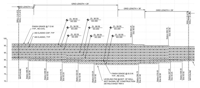 retaining wall design