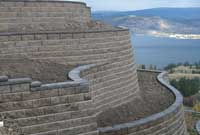 Okanagan Lake Retaining Wall