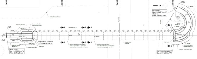 Drawing of Golf Course Plan