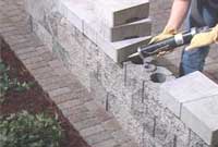 Secure wall caps with adhesive