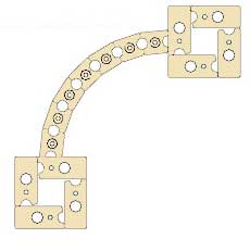 Layout 2: Second Course Pattern