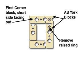 Figure 1: First Post/Pillar Base Course Pattern