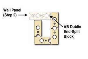 Figure 5: 2nd Post/Pillar 2nd Course Pattern