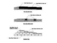 Retaining Wall Step Down Detail