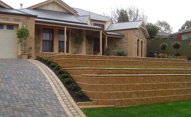 retaining wall terrace - AB Collection