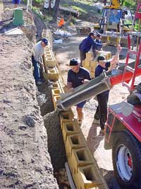 Superior Wall Drainage: Entire Mass is Permeable Superior Wall Drainage: Entire Mass is Permeable