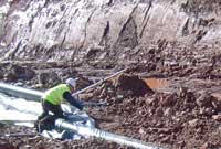 Retaining Wall Construction Water Management