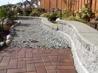 garden retaining wall