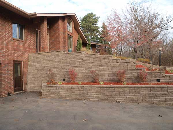 retaining wall allan block