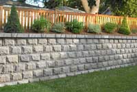 AB Fieldstone Retaining Wall