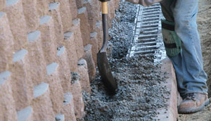 No Fines concrete installation No Fines concrete installation