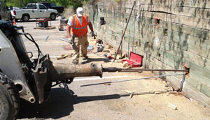 Soil Nailing installation Soil Nailing installation