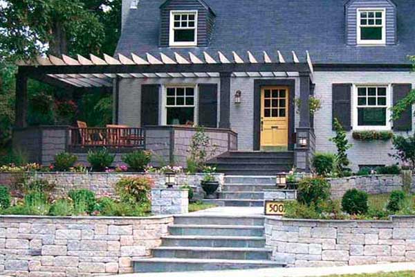 Retaining Wall Stairs Retaining Wall Stairs