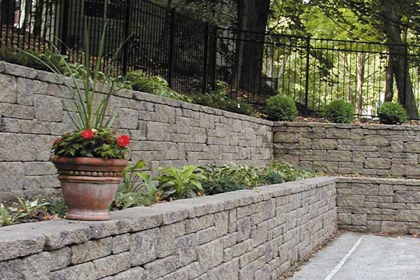 retaining wall allan block retaining wall allan block