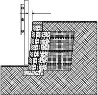 retaining wall setback