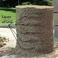 sand castle grid demonstration