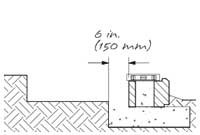 retaining wall stair installation