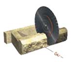 Cutting block in half Cutting block in half
