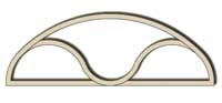 Curved terraced retaining wall Curved terraced retaining wall