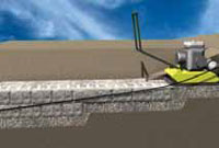 compact retaining wall for next step up compact retaining wall for next step up