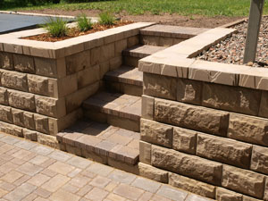 Stairs AB Fieldstone Stairs with AB Fieldstone