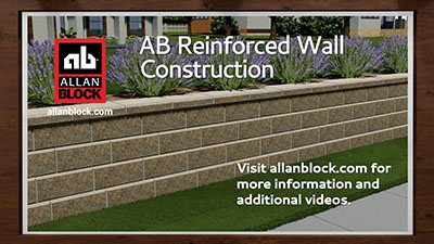 How to build a reinforced retaining wall