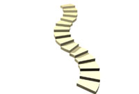 stairs with curves stairs with curves
