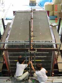 Seismic shake table Seismic shake table