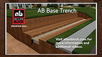 Build Base Trench for SRWs