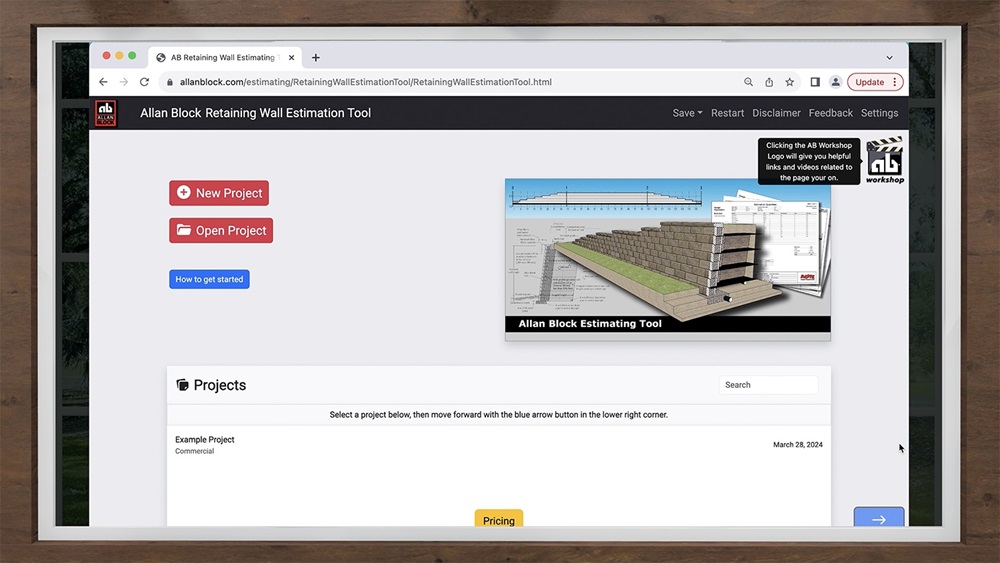 Create a Residential Retaining Wall Estimate